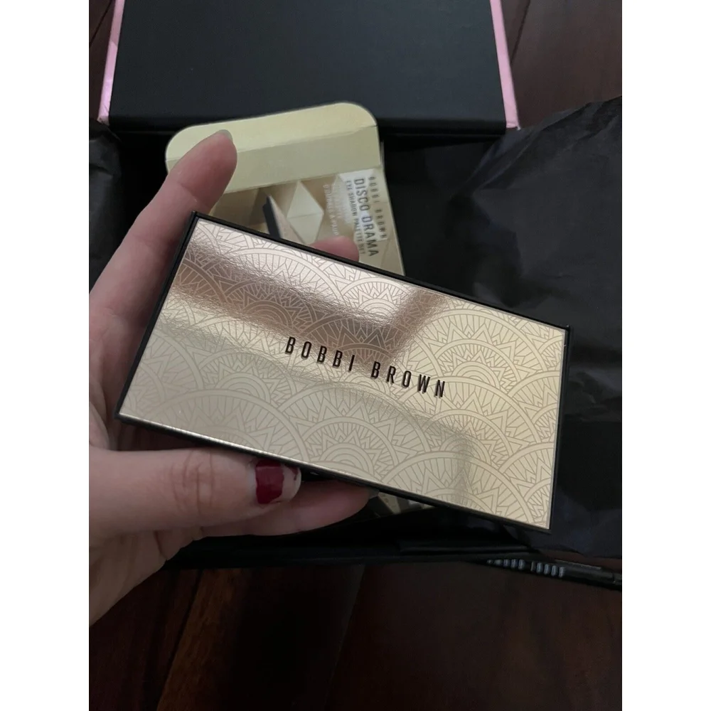 Bobbi Brown Disco Drama Eye Shadow Palette + Gel Eyeliner Set Limited Xmas 2023